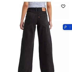 Levi’s 94 Baggy Wide Legs Black JeansWomen's